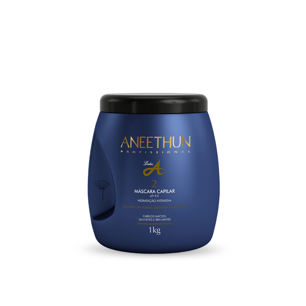 Máscara Linha A Aneethun 1Kg Hidratação Capilar Profissional em Oferta na Shopee