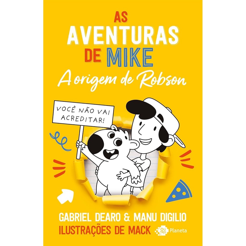 AVENTURAS DE MIKE 4, AS - A ORIGEM DE ROBSON - OUTRO PLANETA
