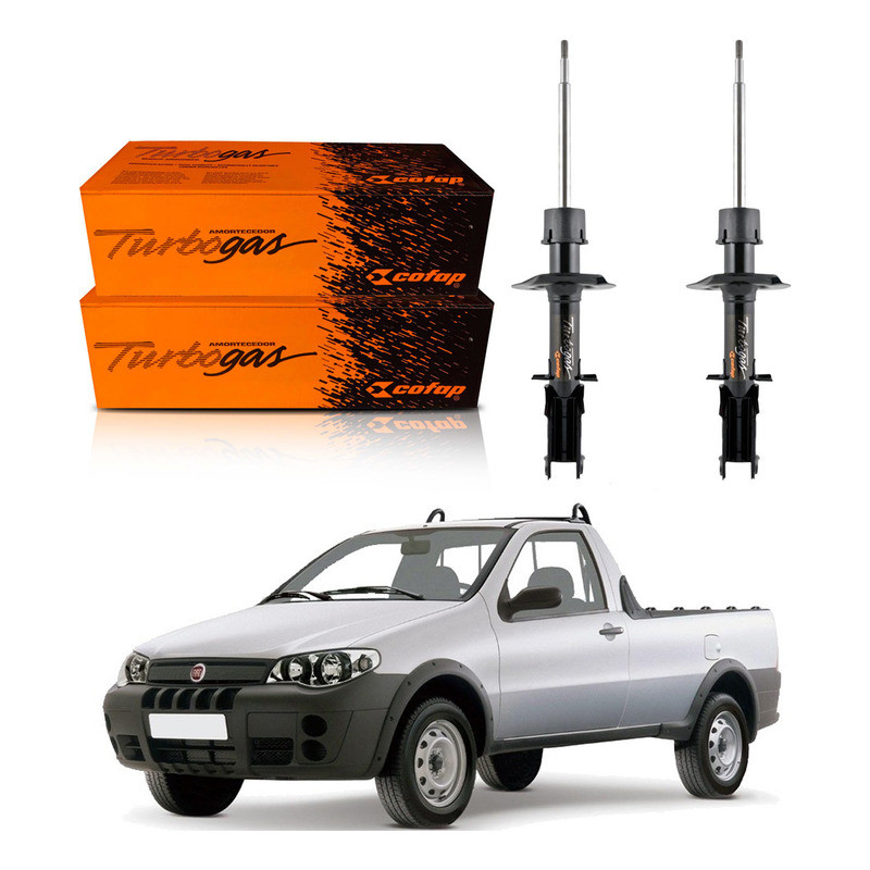 Par Amortecedor Dianteiro Strada 1.4 1.8 2005 A 2010 em Oferta na Shopee