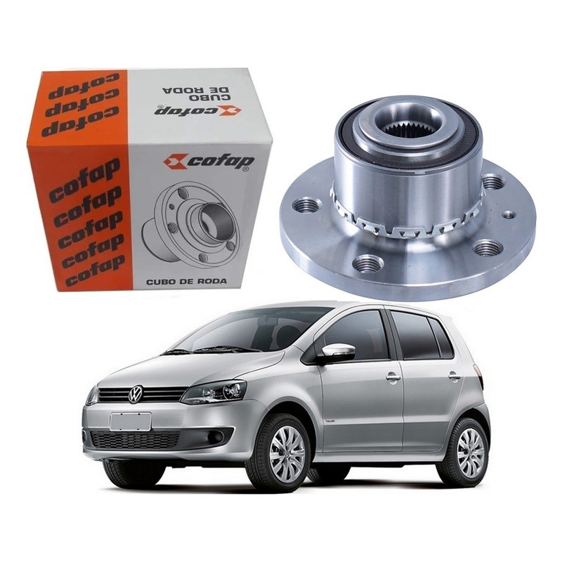 Cubo Rolamento Dianteiro Com Abs Fox 1.0 1.6 2010 A 2014 em Oferta na Shopee