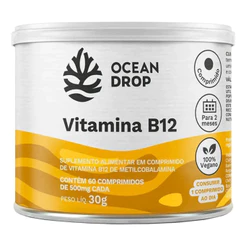 Vitamina B12 60 Tablets 500mg Ocean Drop