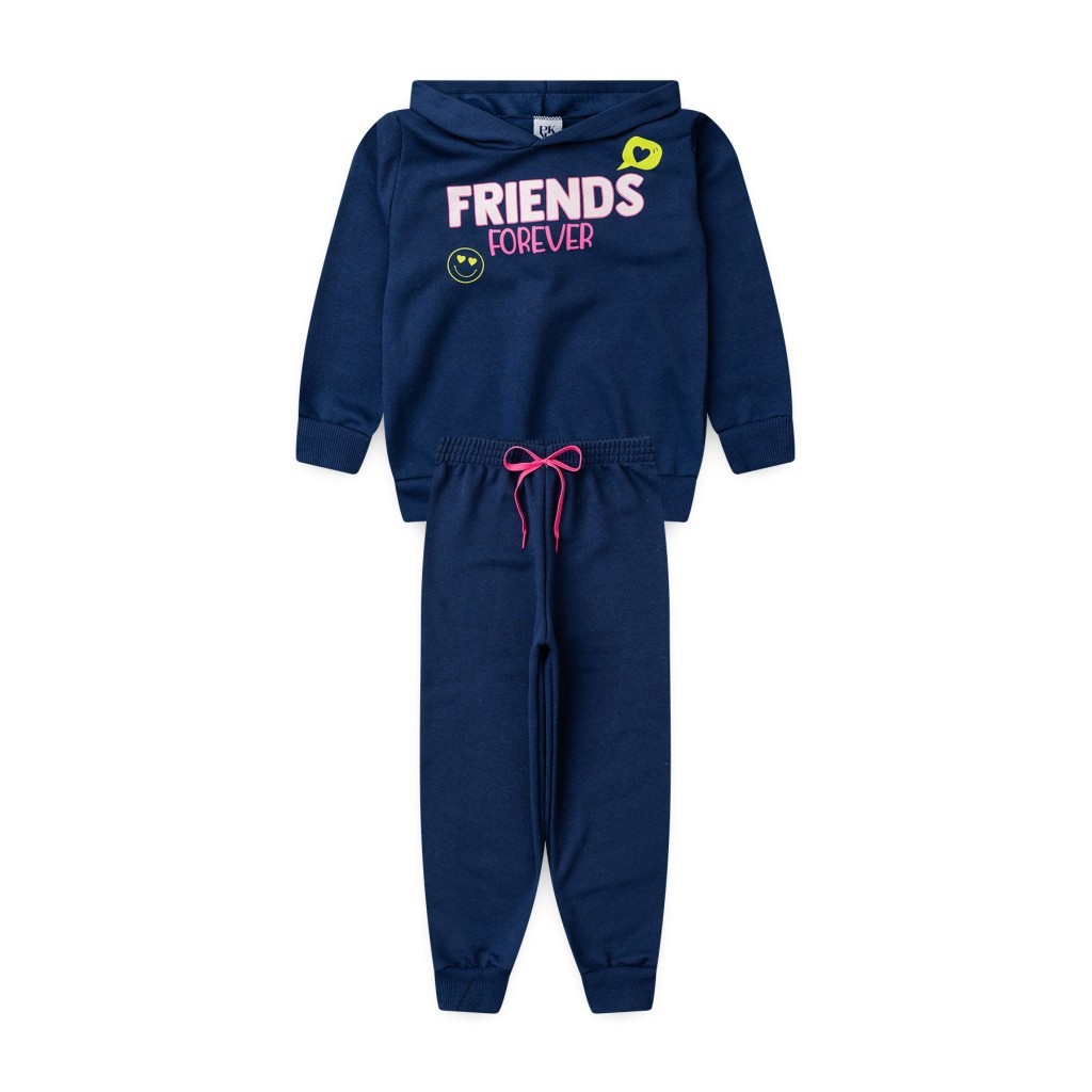 Conjunto Feminino Infantil Amizade Eterna