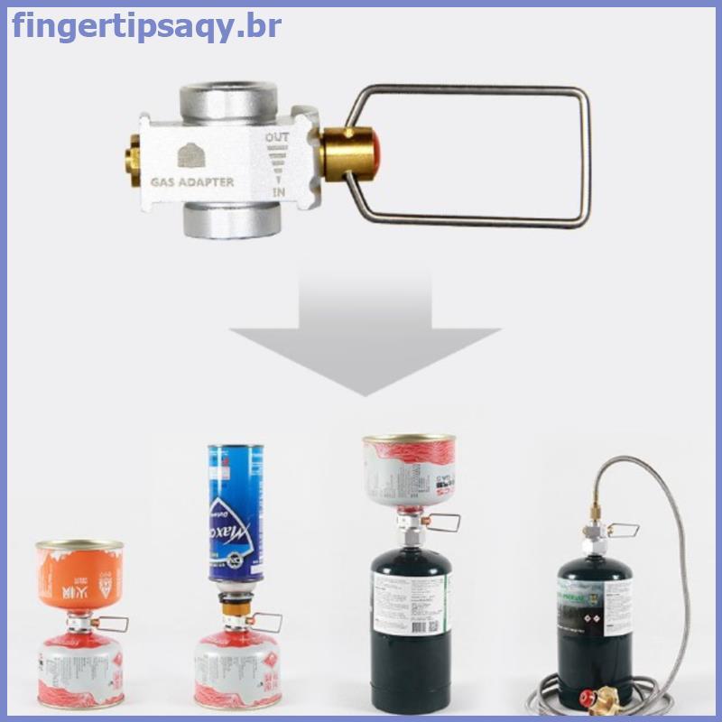 FINGE Camping Gas Saver Plus Conversor De Gás Shifter Recarga Adaptador De Conversão De Tanque Plano ,