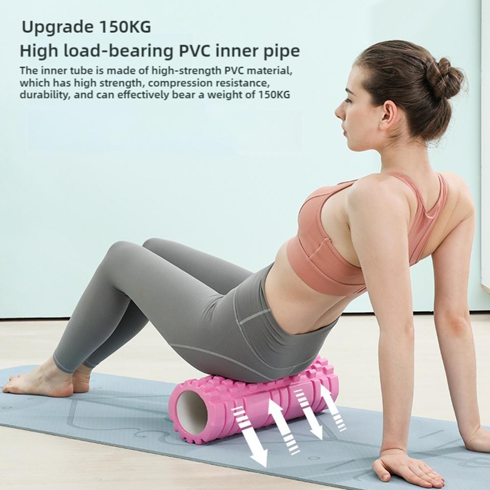 Eva Yoga Pilates Rolo De Espuma 3d Esportes Bloco Ginásio Realef Dor Fitness Muscular B1i2