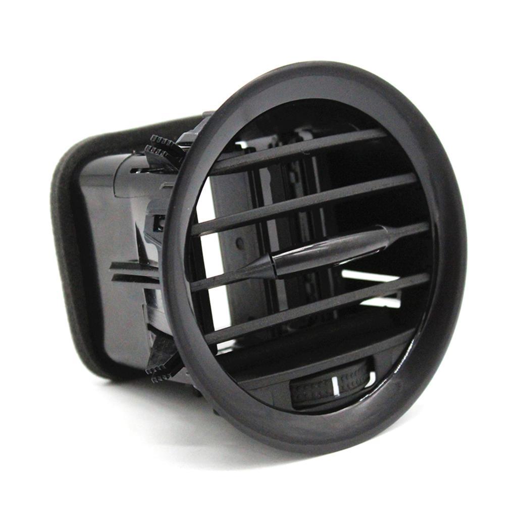 Fangzi tampa da grade do painel de ventilação, bocal de ventilação piano preto substituição para opel corsa d adão