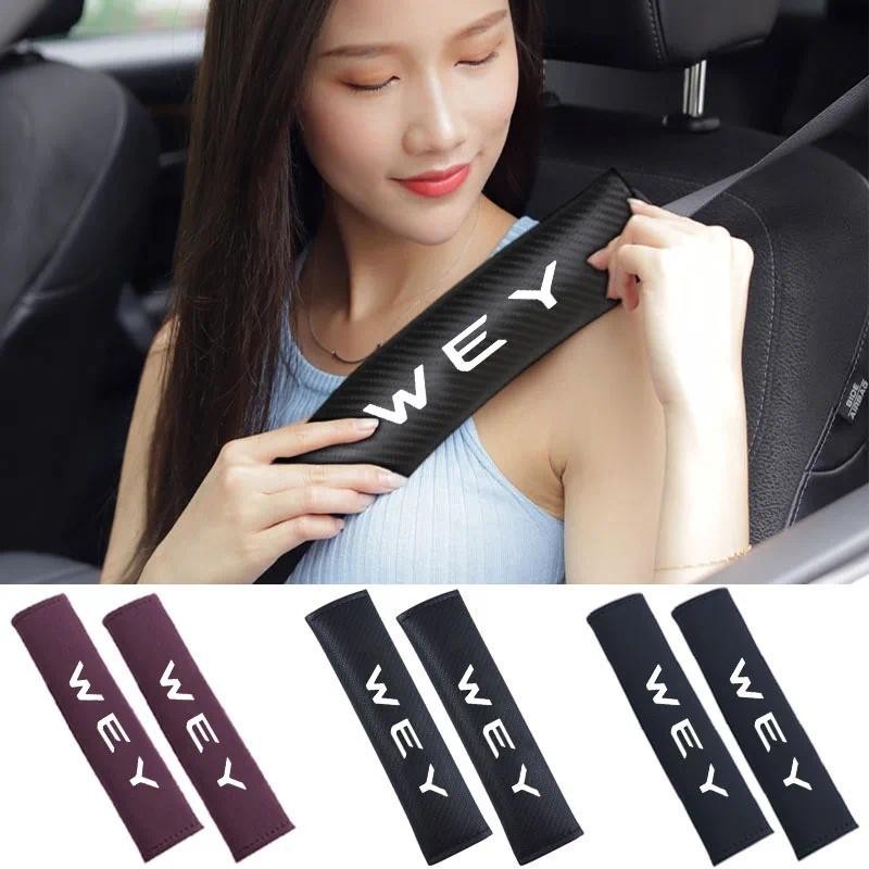 Cinto De Segurança Do Carro Cobre Almofada De Ombro Para Great Wall WEY Café 01 MOCCA DHT-PHEV Vvt5 Vvt6 vv7 XEV Acessór