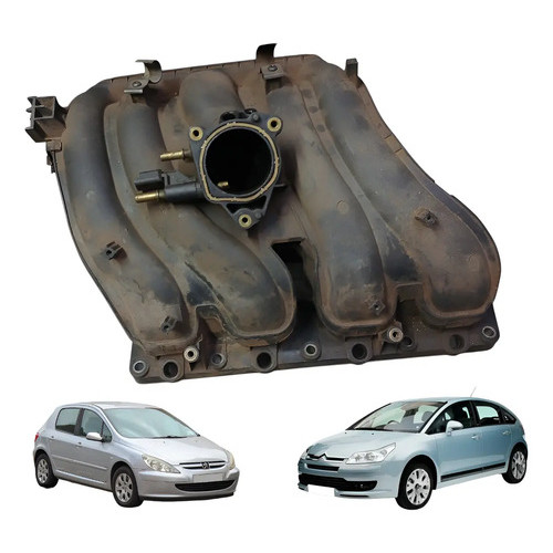 Coletor Admissao Peugeot 307 407 Citroen C4 C5 2.0 05 A 12