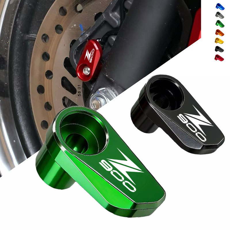 Protetor De Proteção Do Sensor ABS Da Roda Dianteira De Alumínio Motocicleta Para KAWASAKI Z 650 800 900 1000 Z900 Z650 