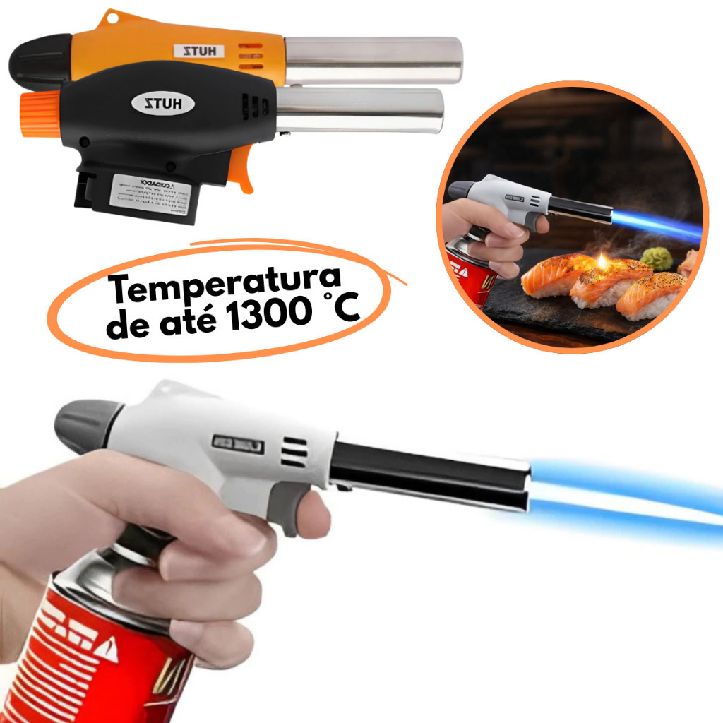 Maçarico Culinário Maçarico Portátil Massarico Portatil Massarico Culinario Maçarico Profissional