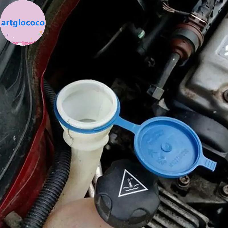 Artglococo Limpador De Para-Brisa De Carro , Tampa Do Reservatório De Fluido Pote De Garrafa Tanque 106 206 207 306 308