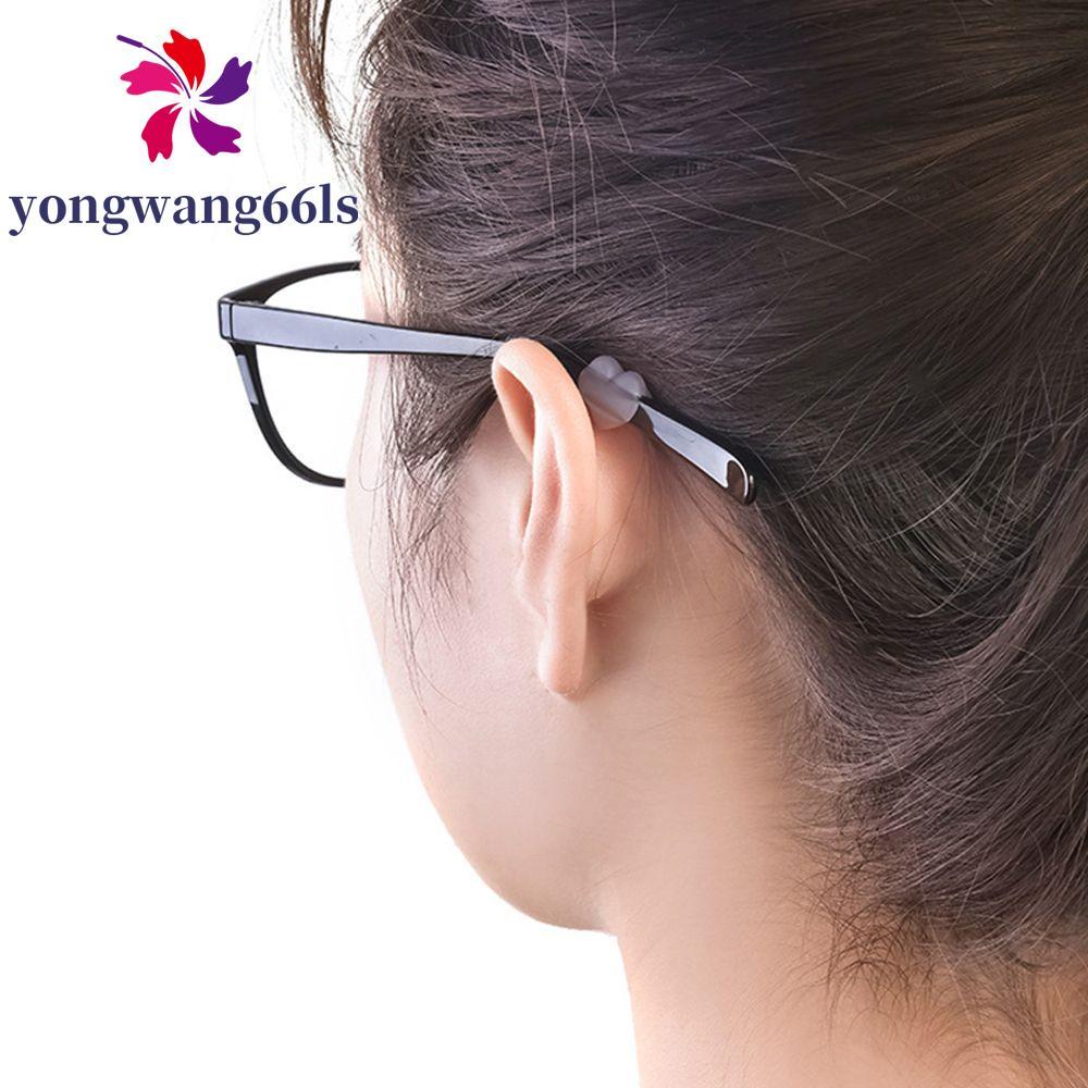 YONGWANG Ganchos De Orelha Masculinos Retentores De Óculos Suporte De Silicone Crianças Mulheres Esportes Pontas De Temp