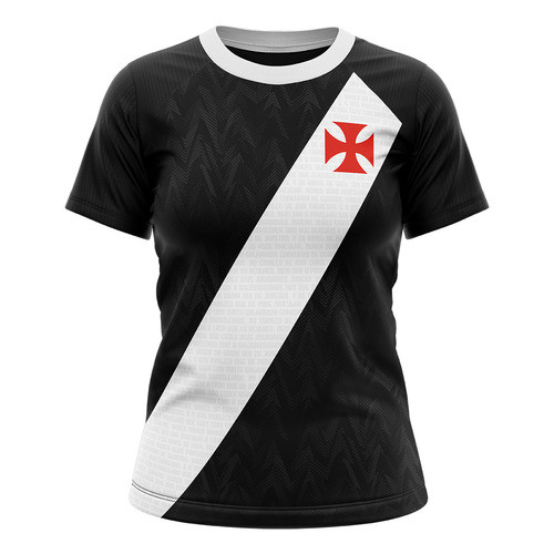 Camisa Vasco Da Gama Feminina Principia Oficial Licenciada