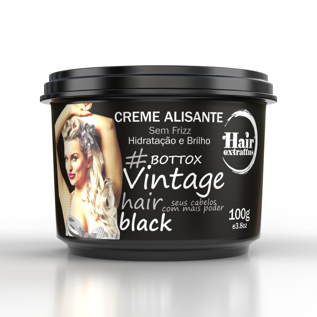 Bottox Capilar Vintage Black 100g | Hair Extrattus
