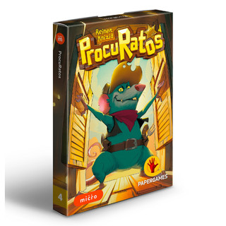 ProcuRatos Jogo Infantil Jogo de Memória e Agilidade Linha Micro PaperGames Jogo Rápido 6 Anos