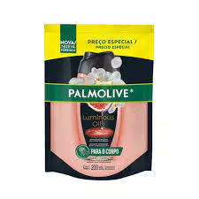 Sabonete Líquido Palmolive Luminous Oils Figo e Orquídeas Brancas Refil 200ml