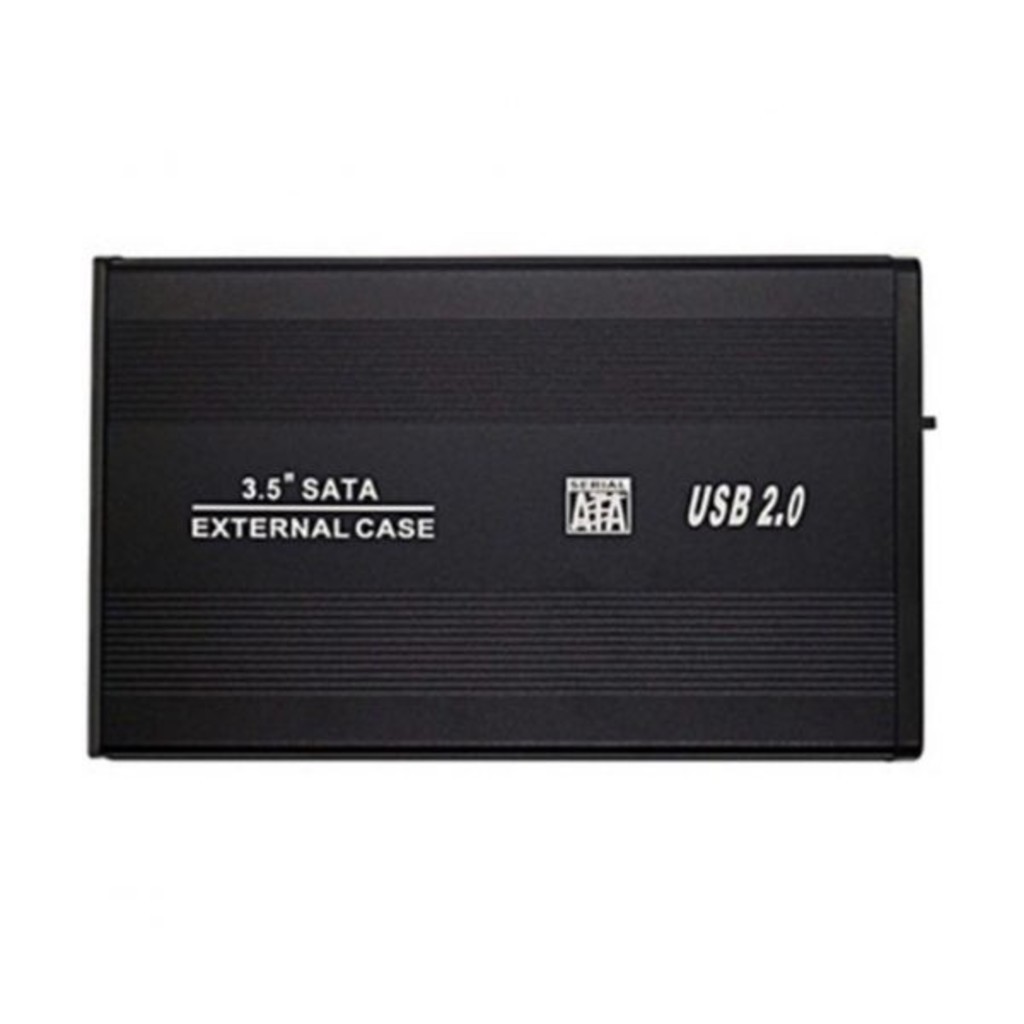 Case para HD Externo 3.5" USB 2.0 Computador Notebook Desktop