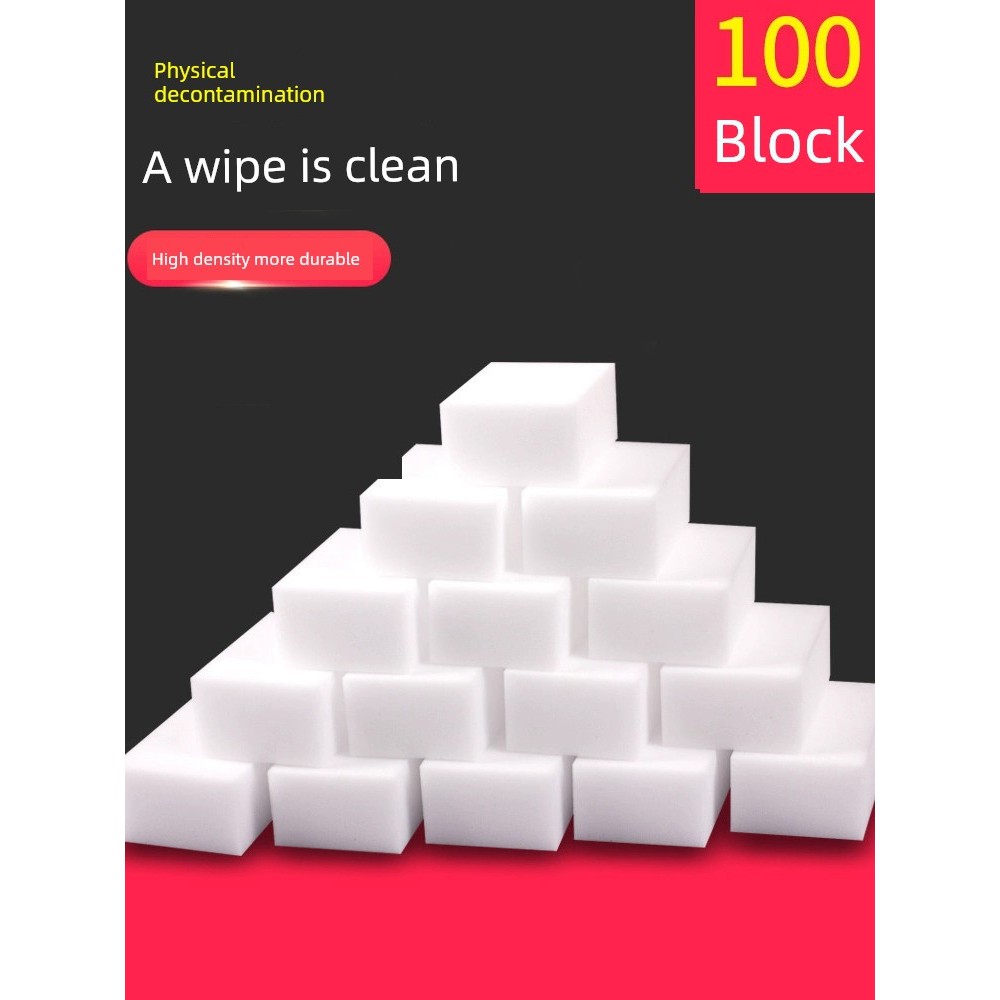 Esponja mágica melamina Esponja de limpeza Bucha lava louça Conjunto de chá Magic Scrub Cup Descontaminação Nano Esponja