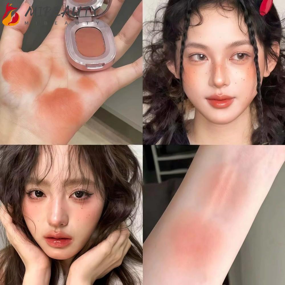 MIBEAUTY Matte Blush , Brightening Creme Multiuso , Batom Lama Labial De Baixa Saturação