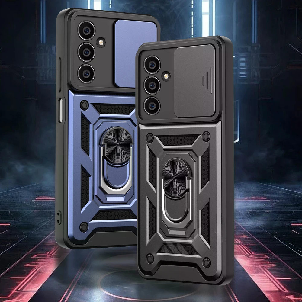 Capa Para Samsung Galaxy A17 A07 A56 A36 A26 A16 A06 A55 A35 A25 A15 A05 A05S M56 M06 M16 M55 M35 M15 Armadura Anel Supo