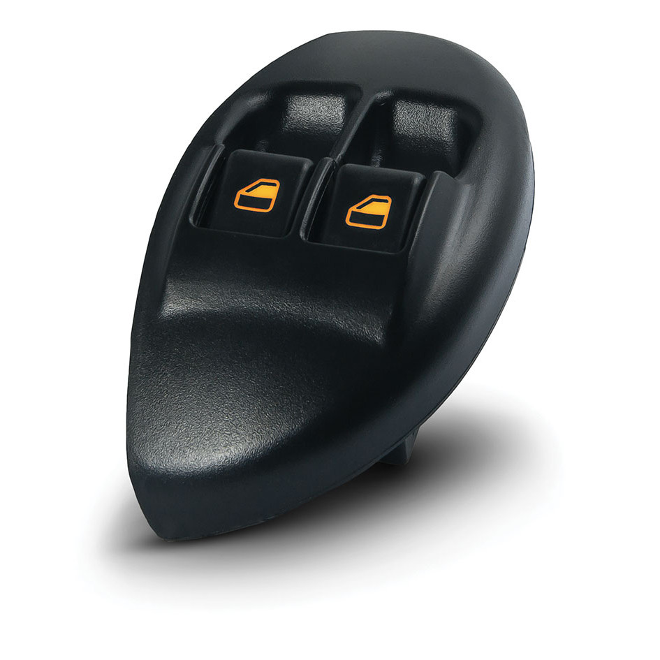 Moldura Palio Young LE + Botão Interruptor Vidro Eletrico Palio Young LE Led Ambar