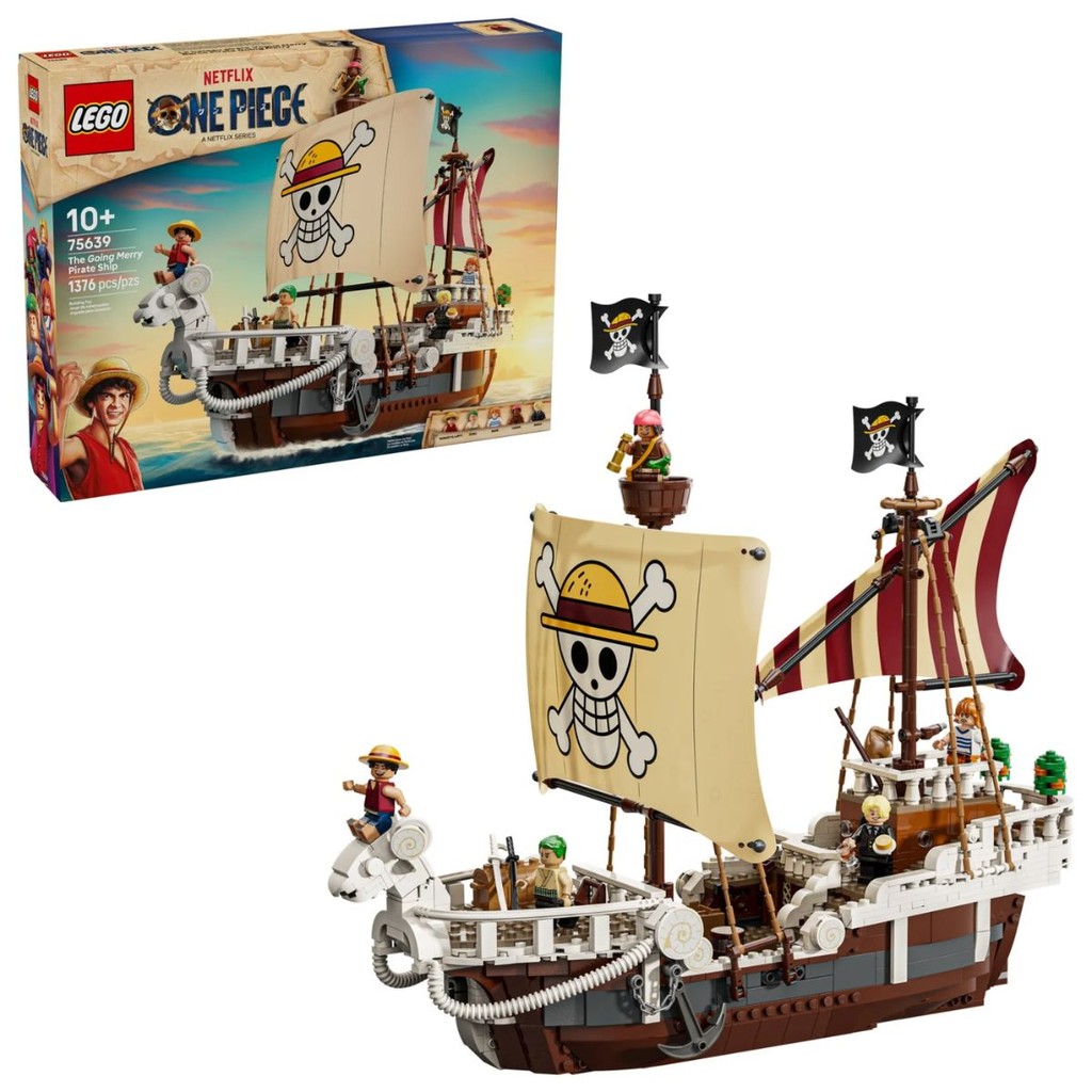 Lego Coleção One Piece - O Navio Pirata Going Merry 1376 pcs - 75639