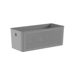 Cesto Organizador Flow 6,6 Litros Chumbo - Ou em Oferta na Shopee