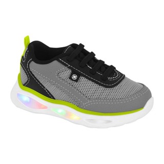 Tênis Infantil Menino Molekinho Led Luz Color 2620.120 em Oferta na Shopee