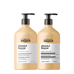 Kit L'Oréal Professionnel Absolut Repair - Shampoo e Condicionador 750 com Pump (2 produtos)