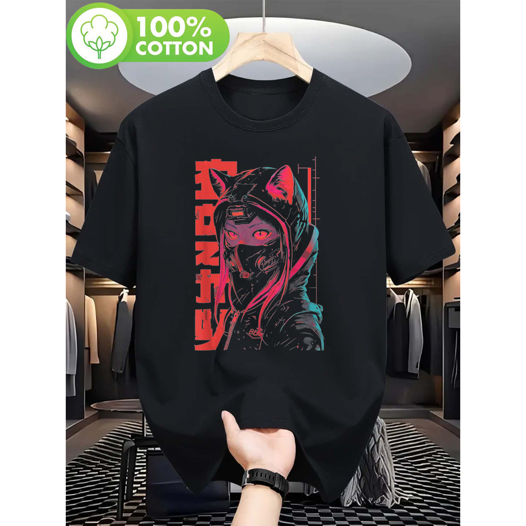Camiseta Unissex Premium Plus size Arcane Cyberpunk Personagens Básica Oversized 100% Algodão Confecção Própria 2