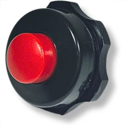KIT 2 BOTÕES VERMELHO PULSO PARTIDA BUZINA UNIVERSAL CARROS CAMINHÕES COMPATÍVEL TOYOTA MERCEDES