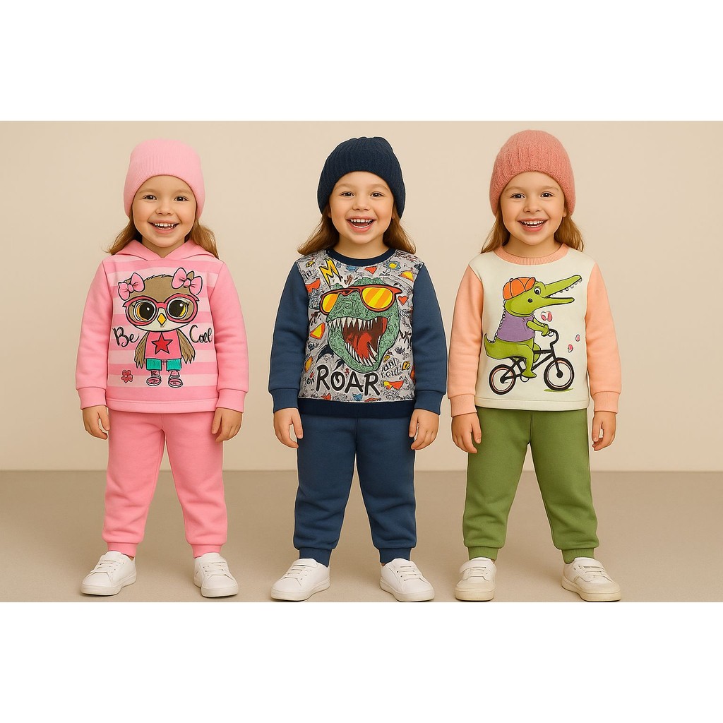 Conjunto Moletom Peluciado Quentinho Menina Inverno Frio