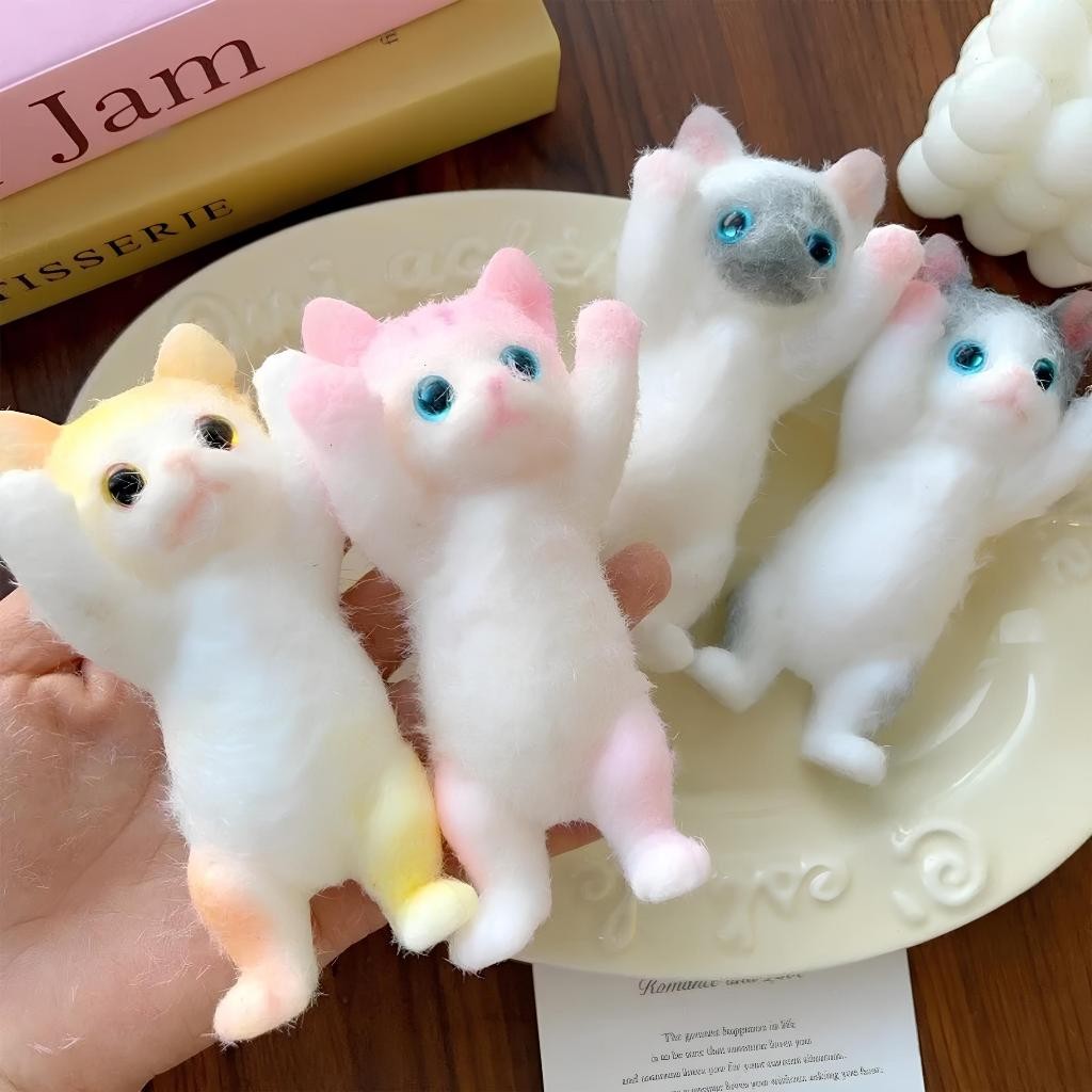 Brinquedo Squishy Gatinho Fofo Antiestresse Para Apertar