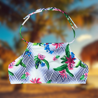 Cropped de Biquini Juvenil Infantil Estampado Menina Moça Grappin em Oferta na Shopee