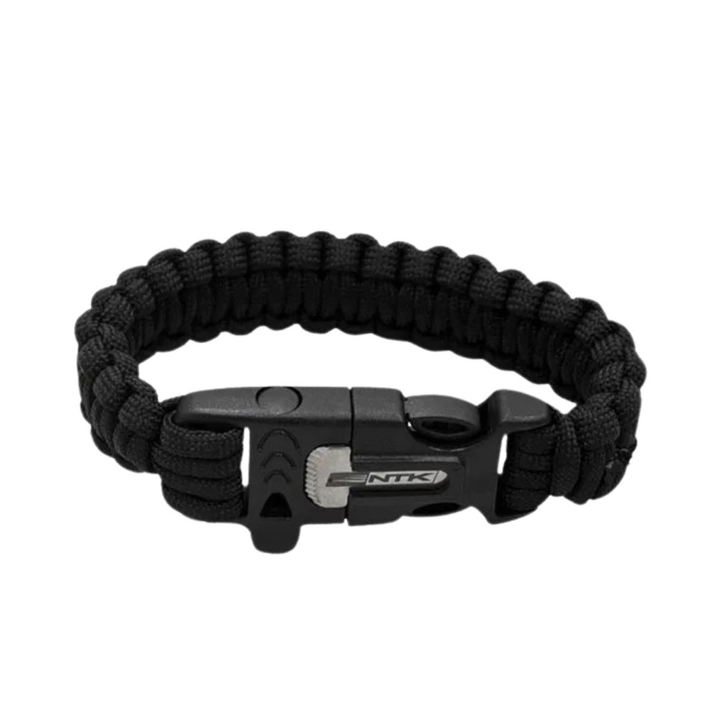 Pulseira Paracord NTK Action Cord – Sobrevivência com Iniciador de Fogo