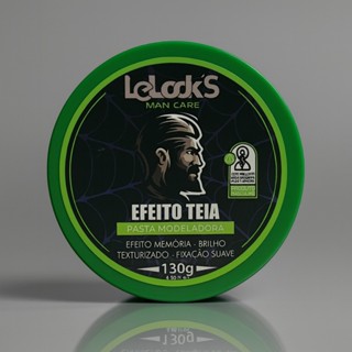Pasta Modeladora Masculina Lelook's Efeito Teia Envio Imediato em Oferta na Shopee