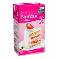 Chantilly Chanty Norcau Puratos 1 Litro