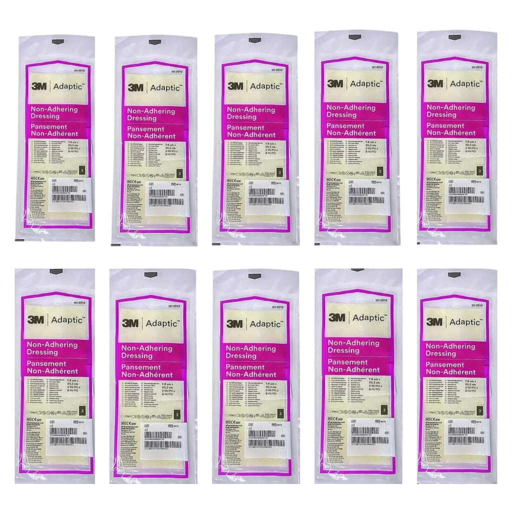 30 Curativos Não Aderentes Adaptic 7.6x20.3cm - 3m Ref 2013 em Oferta na Shopee