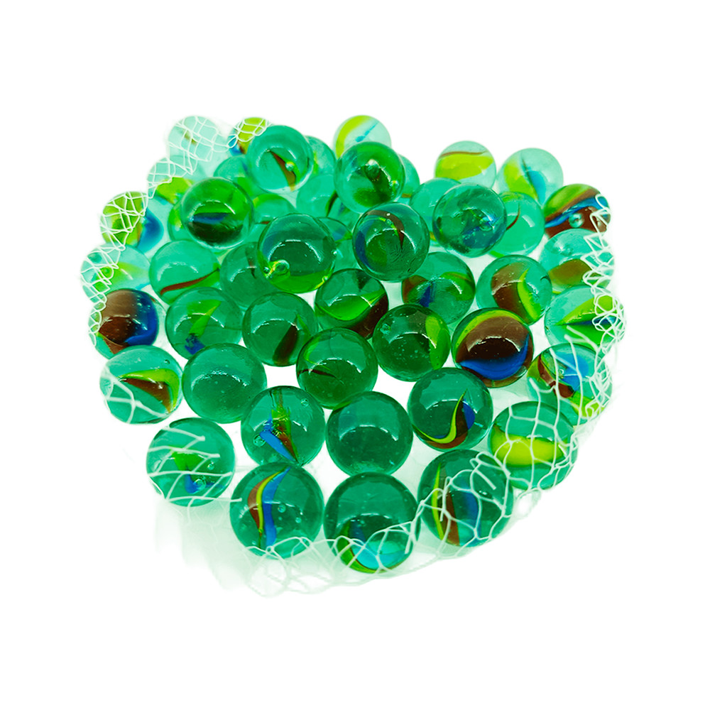 Kit 100 Bolinhas Bola de Gude De Vidro Coloridas Várias Cores Coleção Decoração Clássicas