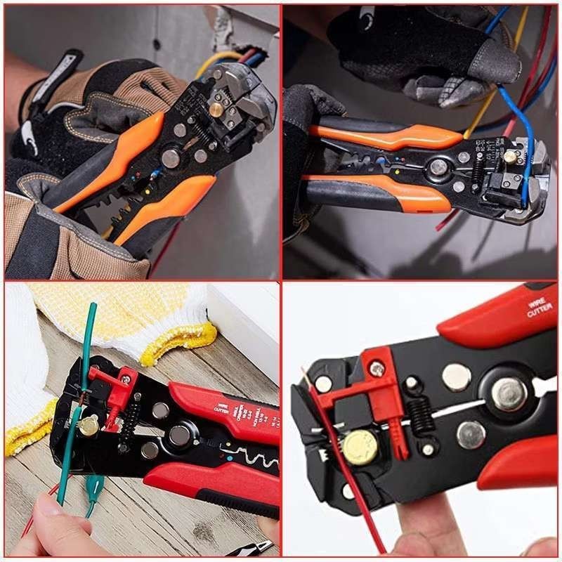 Alicate Automático Decapador Crimpador 5 Em 1 Wale Rivirla