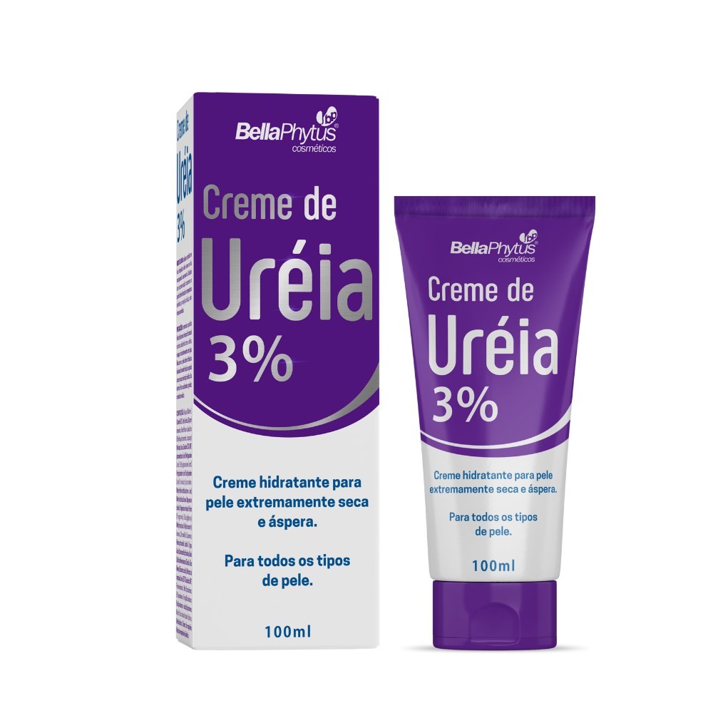 Creme de Uréia 3% Uretrat 100ml - BellaPhytus