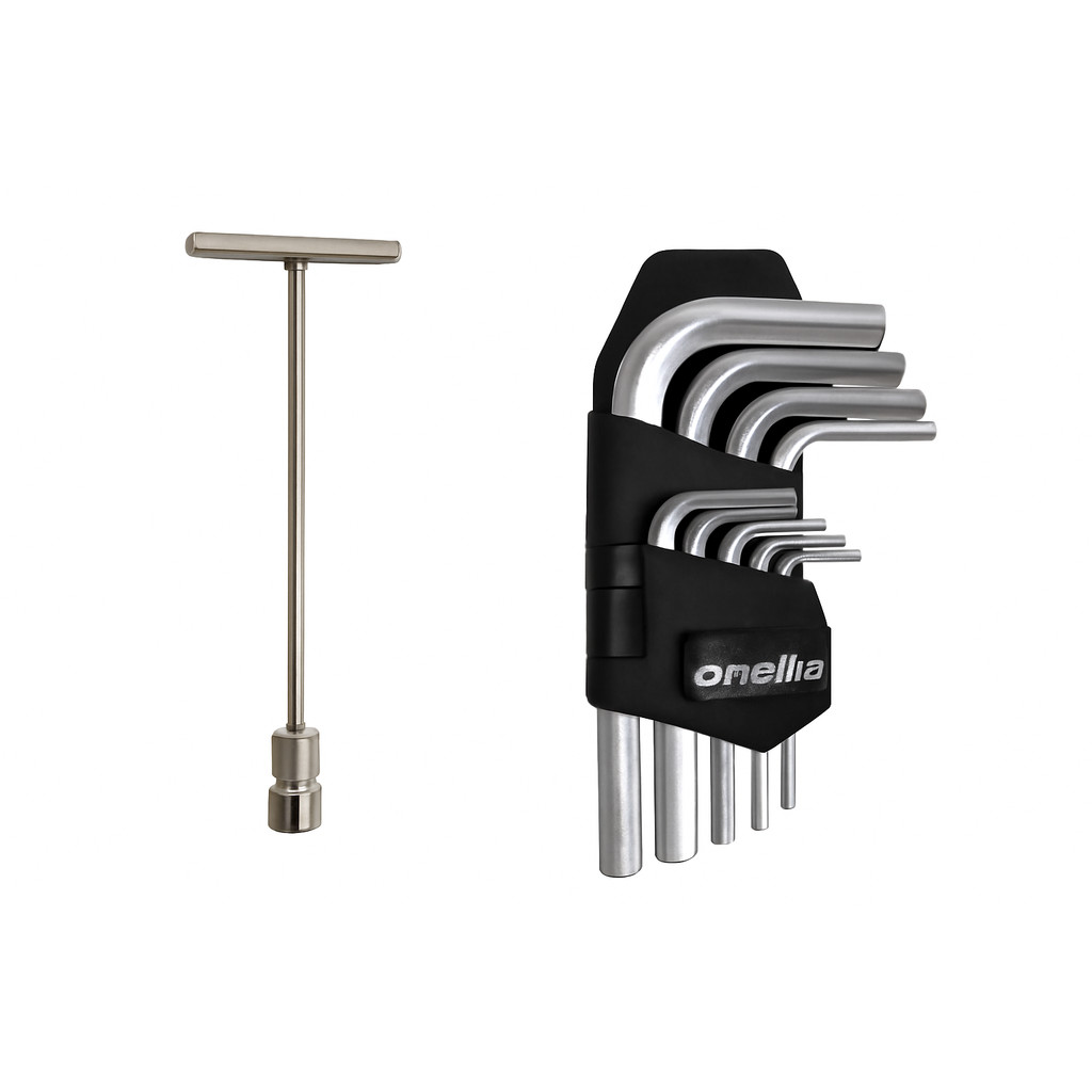 Kit Profissional: Chave T 17mm e Jogo de Chave Allen 9 peças - Ferramentas Essenciais para Seu Trabalho!