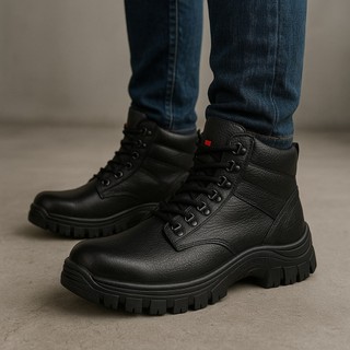 BOTA MASCULINA COTURNO ADVENTURE CANO MÉDIO LANÇAMENTO ENVIO RÁPIDO