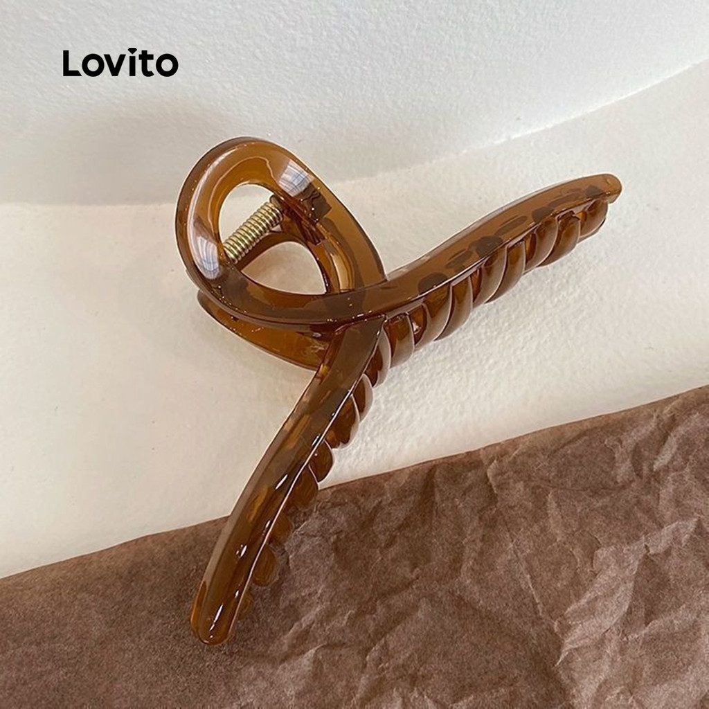 Lovito Prendedor de Cabelo simples LCS20A826 em Oferta na Shopee