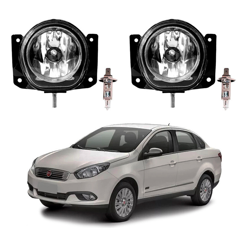 Par Farol Milha Lampada Grand Siena 1.0 1.4 1.6 2017 A 2021 em Oferta na Shopee