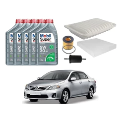 Kit Revisao Troca Oleo Filtros Corolla 1.8 2.0 2011 A 2014