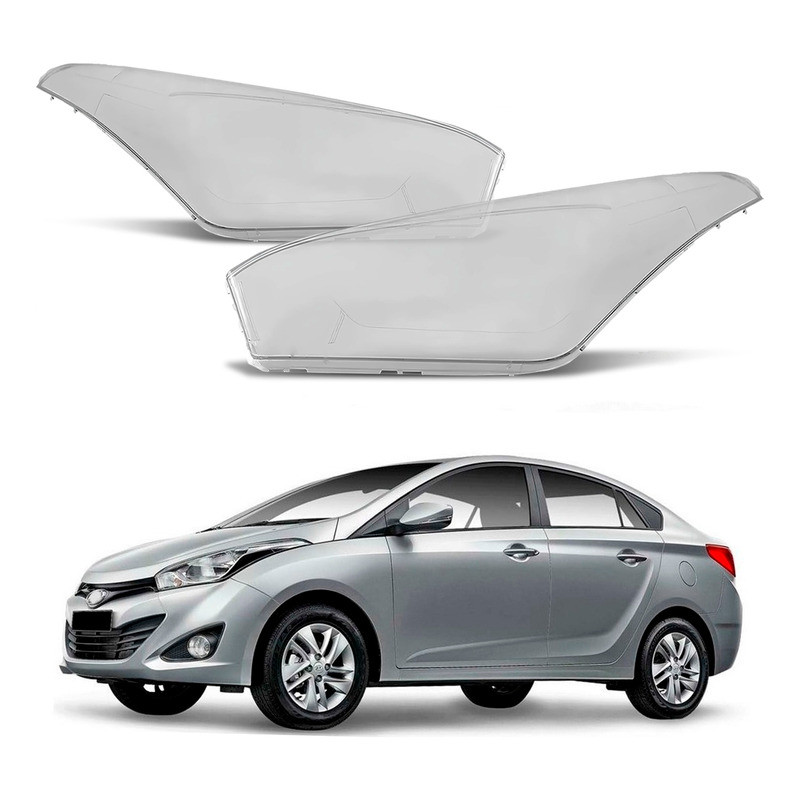 Par 2 Lente Do Farol 2 Hb20s Sedan 1.0 1.6 2012 A 2015