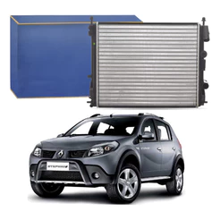 Radiador Agua Renault Sandero Stepway 1.6 Manual 2007 A 2014