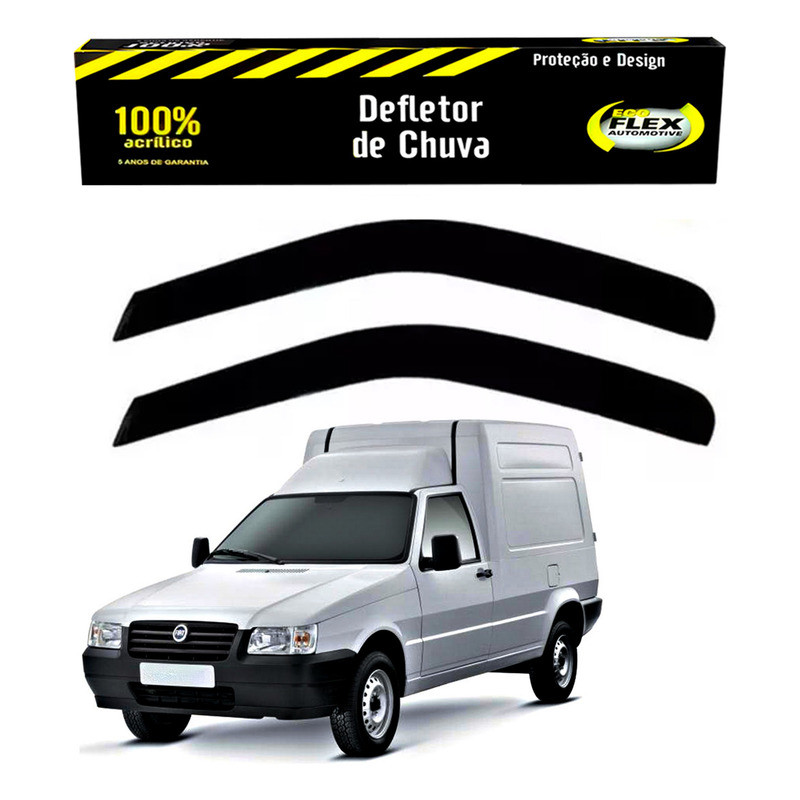 Jogo Defletor Calha Chuva Fiorino Furgao 1.3 2003 A 2013 em Oferta na Shopee