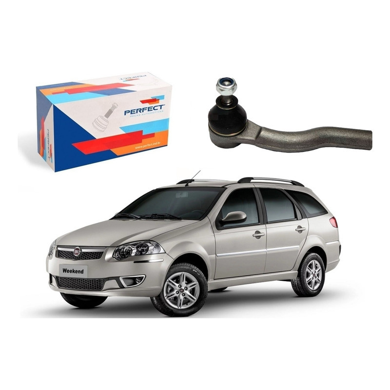 Terminal Direção Esquerdo Palio Weekend 1.4 1.8 2011 A 2017