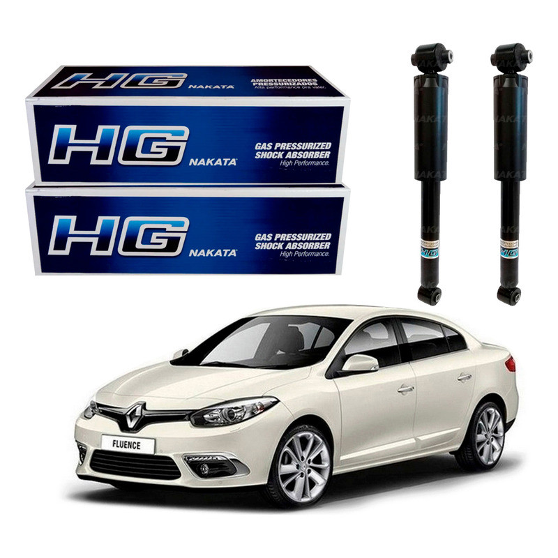 Par Amortecedor Traseiro. Fluence 1.6 2.0 2015 A 2022
